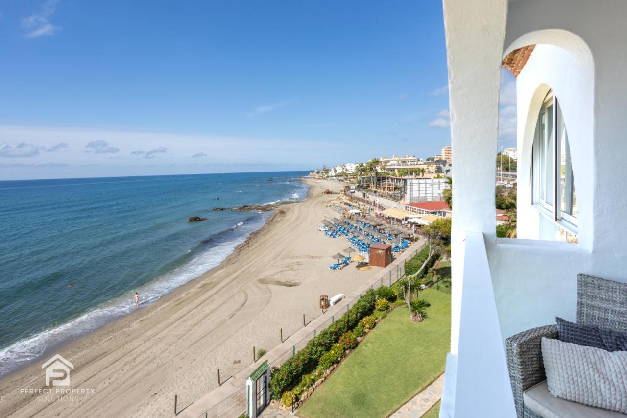 Apartment Aguamarina On The Beach Front مالقة المظهر الخارجي الصورة